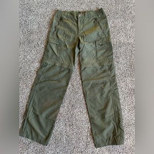 REI brand convertible cargo pants
